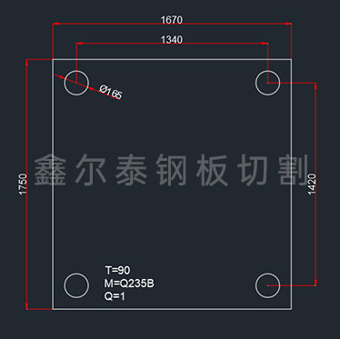 钢板按图数控切割