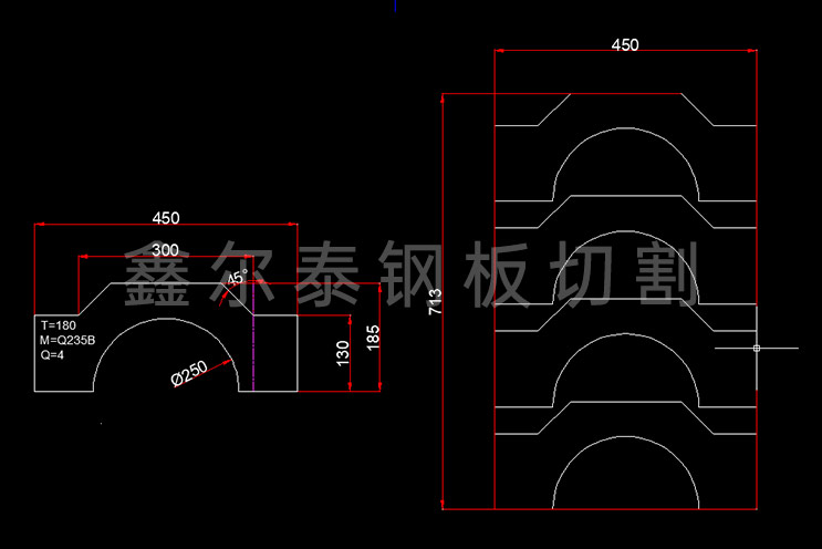 钢板按图数控切割