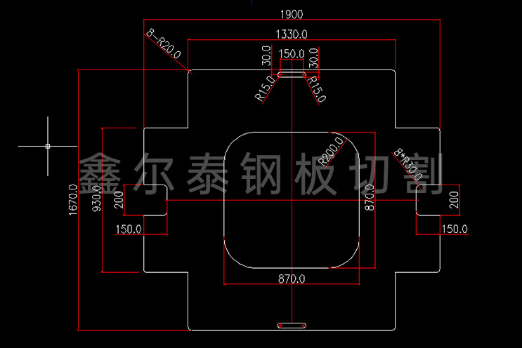 钢板按图数控切割
