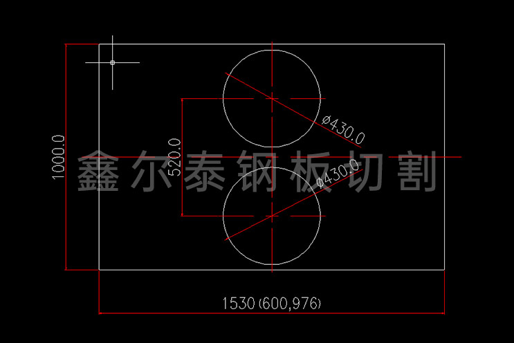 钢板按图数控切割