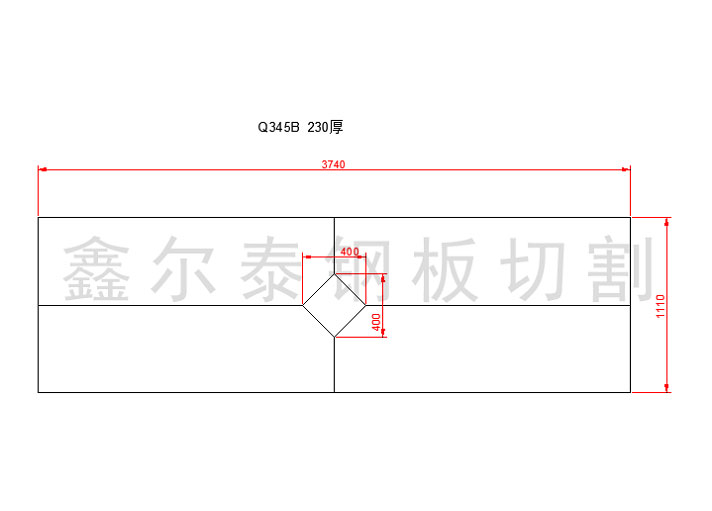 钢板按图数控切割